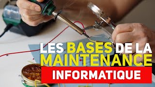 Les Bases de la Maintenance Informatique  FormationPartie 1 [upl. by Anilam]