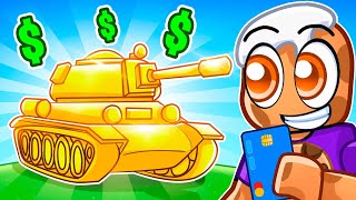 I Spent 9832321 for the STRONGEST TANK in Roblox [upl. by Aicenaj]