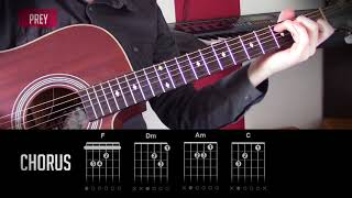 Prey  The Neighbourhood  Guitar Lesson Tab Tutorial  How To Play [upl. by Henri54]