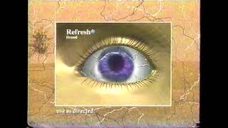 Refresh brand eye drops commercial 2002 [upl. by Anidem]