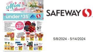 Safeway Weekly Ad US  05082024  05142024 [upl. by Maury668]