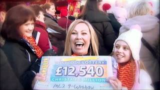 Peoples Postcode Lottery Christmas Million Review  TV Commercial [upl. by Goldfarb]