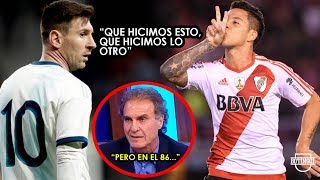 MESSI responde a RUGGERI enojado  DRIUSSI responde al MUNDO BOCA [upl. by Anaitsirk333]