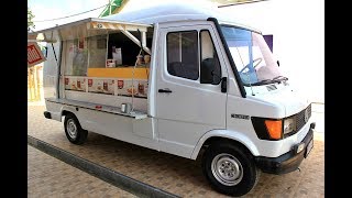 Mercedes 308 Imbiss Food Truck [upl. by Agostino716]