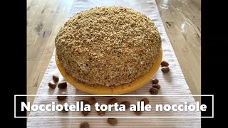 Nocciotella torta alle nocciole [upl. by Daffodil]