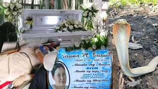 PATAY ANG ISANG NANAY NA MAY TATLONG ANAK DAHIL NAKAGAT NG COBRA SA TIAONG Quezon [upl. by Ahsiekar]