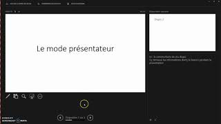 Le mode présentateur de Powerpoint [upl. by Narot]