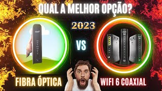 CLARO FIBRA ÓPTICA ou CLARO WIFI 6 COAXIAL 2023 [upl. by Oribel735]