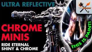 How to Paint Chrome Miniatures  Mig Alcald II Chrome Review [upl. by Keemahs861]