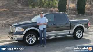 2013 RAM 1500 Laramie HEMI Test Drive amp Pickup Truck Video Review [upl. by Ttoile]