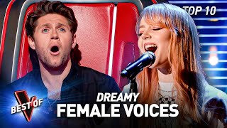 Breathtaking Female Voices in the Blind Auditions of The Voice [upl. by Angela890]