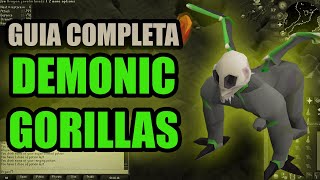 OSRS DEMONIC GORILLAS  GUIA COMPLETA GEAR  MECANICA  TIPS ESPAÑOL [upl. by Acnairb988]