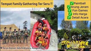 SERUNYA ARUNG JERAM DI PANGALENGAN  PAINTBALL amp FUN GAME DI SITU CILEUNCA  WISATA KELUARGA BANDUNG [upl. by Gnilhsa]