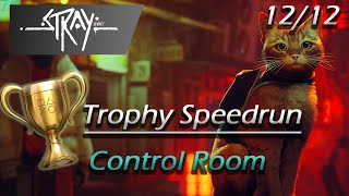 Stray Chapter 1212  Control Room  Trophy speedrun I Am Speed [upl. by Brigham]