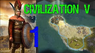 Lets Play  Civilization V Seleucus I Nicator  Episode 1 Mod Game [upl. by Dodi938]