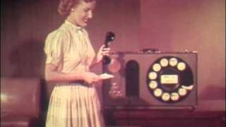 1954 How to dial your phone by Bell System [upl. by Mcconnell]