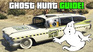 GTA 5  NEW GHOST HUNT All Locations Event Guide  Unlock Ghosts Exposed Livery For Albany Brigham [upl. by Zednanreh]