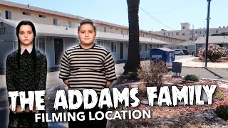 The Addams Family Filming Location Then amp Now  The Motel Scene [upl. by Anelyak]