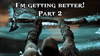 GETTING BETTER AT GOD OF WAR PART 2 [upl. by Rebecca]