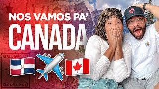 ¡NOS NEGARON LAS VISAS ¿Cómo logramos irnos🇨🇦 [upl. by Itsyrc915]