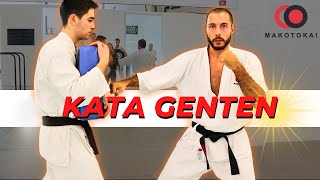 KATA GENTEN  Il quotPunto di Originequot  Karate Makotokai [upl. by Edgar328]