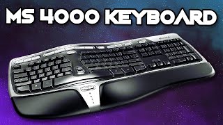 Microsoft Natural Ergonomic 4000 Keyboard  Unboxing and Review [upl. by Helga]