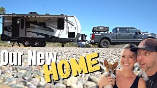 RV Tour Walkthrough 2022 Outdoors RV 22FQS Titanium Travel Trailer [upl. by Aufmann]