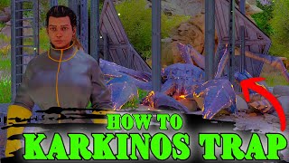 How To Build A KARKINOS Trap in Ark Survival Ascended Updated for Aberration in ASA [upl. by Ytissahc909]