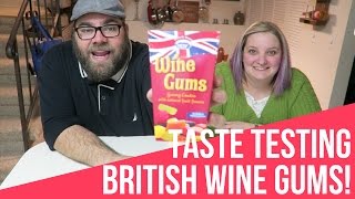 Taste Testing British Wine Gums [upl. by Annelak639]