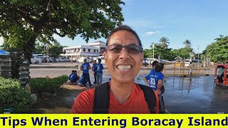 Tips When Entering Boracay Philippines [upl. by Stevana609]