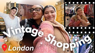 LONDON STUDY ABROAD VLOG Vintage Shopping in East London [upl. by Mears169]