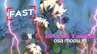 Wakfu Monocompte Breche Tainela Osamodas Modu 35  Fast [upl. by Ttebroc]