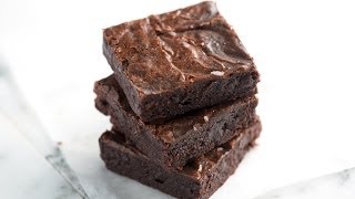 How to Make Fudgy Brownies from Scratch  Easy Brownies Recipe [upl. by Patton]