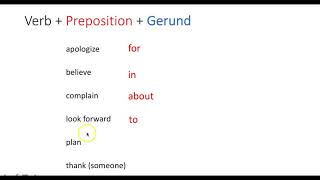 Gerunds after Prepositions [upl. by Annatnas]