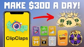 How to Earn 300 A Day With This App  ClipClaps App Zynn Alternative [upl. by Alicsirp]