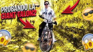 GIANT TALON 2 A PRUEBA CHAMEY RACING [upl. by Eiramanig]