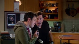 Zach and Barry Kripke sing Dont Go Breaking My Heart  The Big Bang Theory [upl. by Tacy]