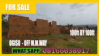 PROPERTY FOR SALE IN BENIN CITY EDO STATE NIGERIA  OGISO  OFF MMWAY [upl. by Drews860]