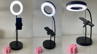 IKEA RING LIGHT WITH PHONE HOLDER 🩷 REVIEW 🩷 IKEA LÅNESPELARE 🩷 [upl. by Oivalf]