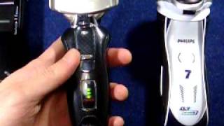 Compare operating noise of electric shaver BRAUN Panasonic Philips [upl. by Airbas]