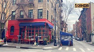 New York 2022  Walking Greenwich Village  Manhattan 4k [upl. by Maeve]