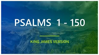 Psalms 1  150 Complete Book King James Version  The Audio Bible  AudioBook Audible [upl. by Nyer]