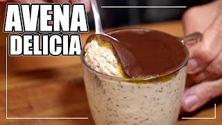 Desayuna de AVENA en 2 minutos  Delicioso AVENA CheeseCake [upl. by Klemm]