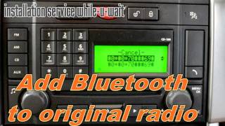 Retrofit Original Bluetooth to Landrover [upl. by Swirsky]