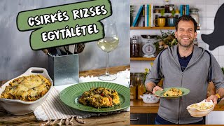 Csirkés 🍚RIZSES🍚 egytálétel Zétől 👍 [upl. by Staley]