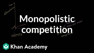 Oligopolies and monopolistic competition  Forms of competition  Microeconomics  Khan Academy [upl. by Minny]