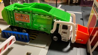 Matchbox real working rigs front loader garbage truck [upl. by Stormy]