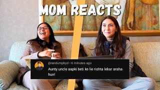 Mom reacts to Mens comments  Sahiba Bali [upl. by Yngad]