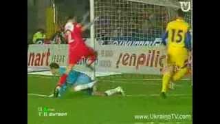 Турция  Украина 03 Отбор ЧМ 2006 17112004 обзор [upl. by Sapphera]