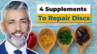 The TOP 4 Supplements Needed To Heal L4L5 Disc Bulge FAST  Dr Ruminder Birk [upl. by Elladine]